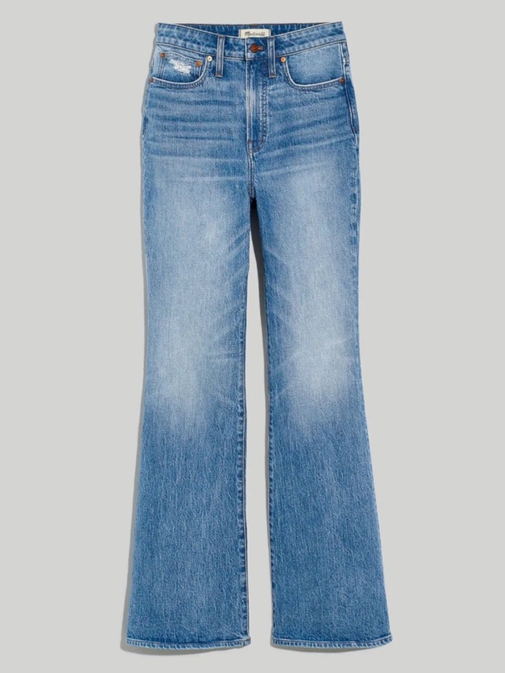 Madewell The Tall Curvy Perfect Vintage Flare Jean in Delavan Wash - Picture 5 of 9